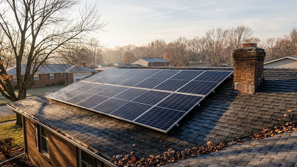 Your Illinois Solar Output Falls About 45% by December — Here's the Month-by-Month Curve